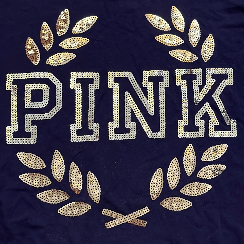 Vs PINK bling long sleeve shirt